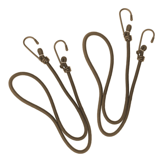 Zestaw/2 linki elastyczne długość 75 cm - Ø 6 mm Ekspedycja tan - A10 Equipment