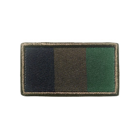 Patch französische Flagge Lowvis gestickt auf Stoff - A10 Equipment