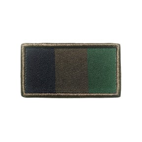 Patch französische Flagge Lowvis gestickt auf Stoff - A10 Equipment