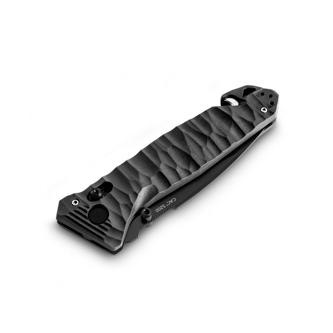 Zakmes Cac® S200 serration PA6 zwart - TB Outdoor