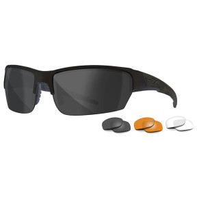 Ballistische Schutzbrille Saint mit Rauch-/Klar-/Orangengläsern - Wiley x