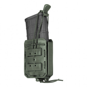 Élastique de serrage embout antidérapant vert olive pour porte-chargeur Bungy - Vega Holster