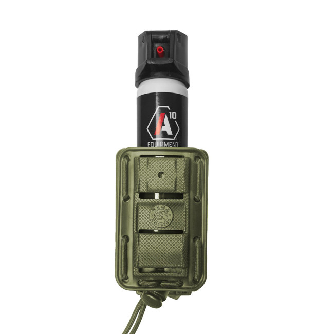 Porte-aérosol 50, 75 et 100 ML Bungy 8BL vert olive - Vega Holster