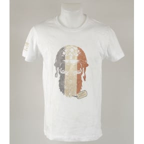 TEE-SHIRT 100% COTON FRENCH VETERAN BLANC - ARMY DESIGN BY SUMMIT OUTDOOR - Bon état - TS - Occasion