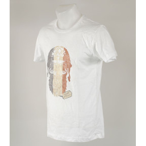 TEE-SHIRT 100% COTON FRENCH VETERAN BLANC - ARMY DESIGN BY SUMMIT OUTDOOR - Bon état - TS - Occasion