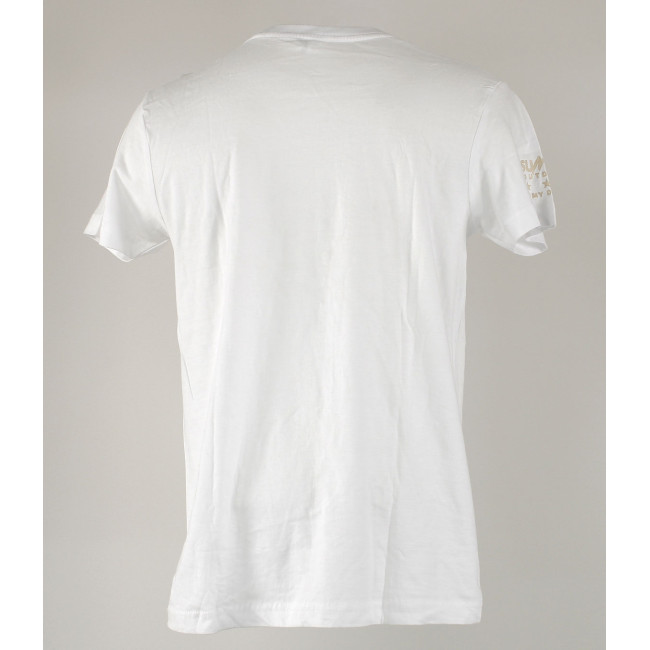 TEE-SHIRT 100% COTON FRENCH VETERAN BLANC - ARMY DESIGN BY SUMMIT OUTDOOR - Bon état - TS - Occasion