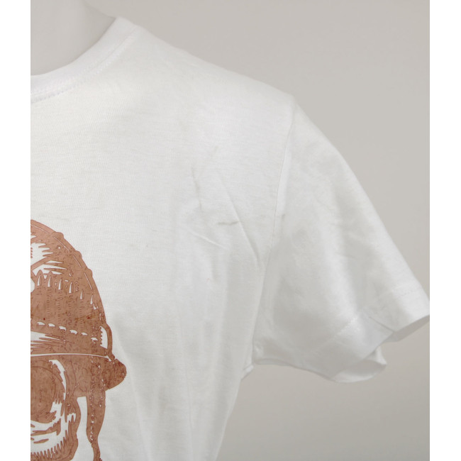 TEE-SHIRT 100% COTON FRENCH VETERAN BLANC - ARMY DESIGN BY SUMMIT OUTDOOR - Bon état - TS - Occasion