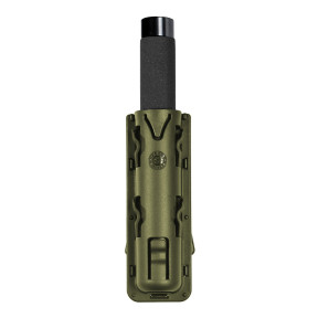 Obrotowy uchwyt na pałkę 8VP60 na pas/pasek oliwkowy - Vega Holster