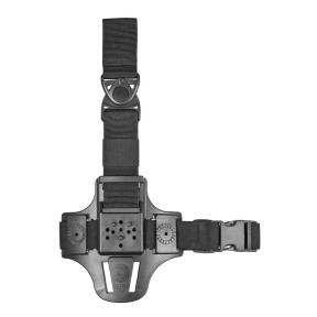 Compact thigh plate 1 strap 8K17 - Black - Vega Holster
