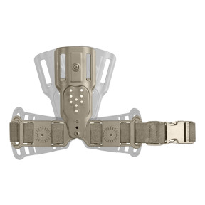 Compacte heupplaat 1 riem 8K28 tan - Vega Holster
