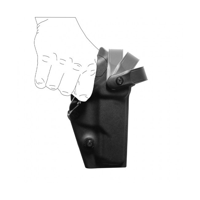 Holster Vegatek Duty VKD8 olive pour Beretta 92/98 PAMAS / MAS-G1 - Vega Holster