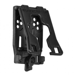 Snelle doorvoerlus 8K82 zwart voor riem/koppel - Vega Holster