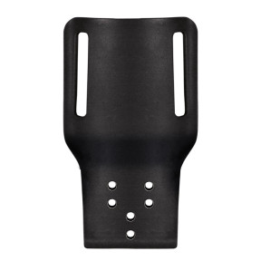 Lage doorvoerlus 8K22 zwart voor riem/koppel - Vega Holster
