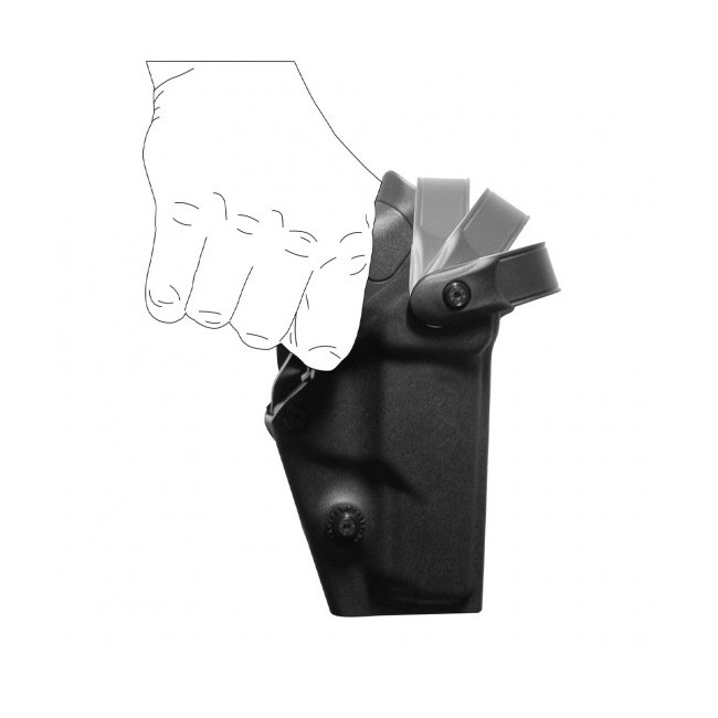Holster Vegatek Top VKT8 zwart voor SIG PRO 2022 - Vega Holster