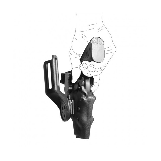 Holster Vegatek Top VKT8 zwart voor SIG PRO 2022 - Vega Holster