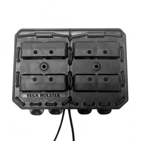 Porte-chargeur double côte à côte Bungy 8BL noir pour M4/AR15 - Vega Holster