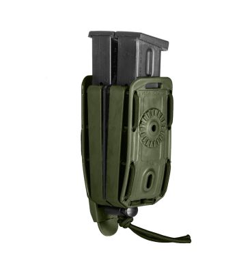 Porte-chargeur double Bungy 8BL pour pistolet automatique vert olive - Vega Holster