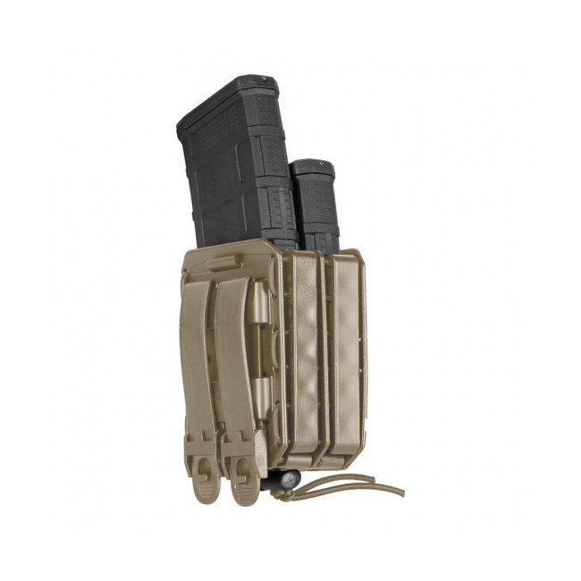 Doppel-Magazintasche Bungy 8BL für M4/AR15 tan - Vega Holster