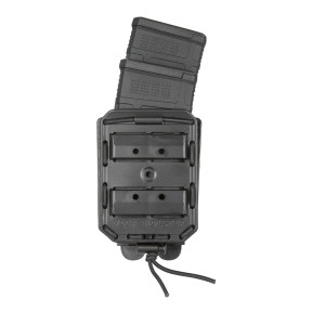 Porte-chargeur double Bungy 8BL pour M4/AR15 noir - Vega Holster