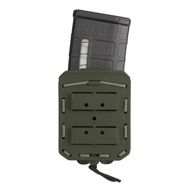 Dubbele magazijnhouder Bungy 8BL voor .308/7,62 mm olijfgroen - Vega Holster