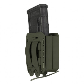 Porte-chargeur double Bungy 8BL pour .308/7,62 mm vert olive - Vega Holster
