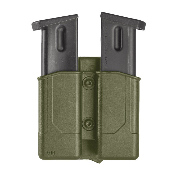 Porte-chargeur double rapide 8DMH03 vert olive pour pistolet automatique - Vega Holster
