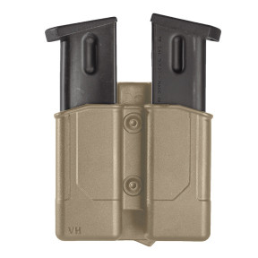 Podwójny szybki uchwyt na magazynek 8DMH03 do pistoletu automatycznego tan - Vega Holster