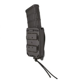 Pojedynczy uchwyt na magazynek Bungy 8BL do M4/AR15 czarny - Vega Holster