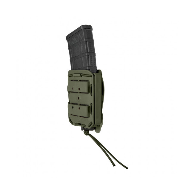 Enkele magazijnhouder Bungy 8BL voor M4/AR15 olijfgroen - Vega Holster