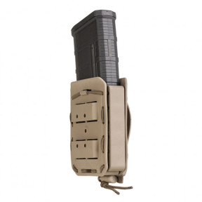 Pojedynczy uchwyt na magazynek Bungy 8BL do .308/7,62 mm tan - Vega Holster