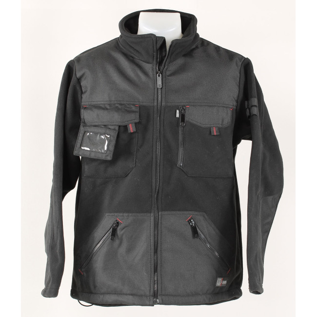 Blouson polaire Noir - BETON - LMA - Occasion - Bon état- TL