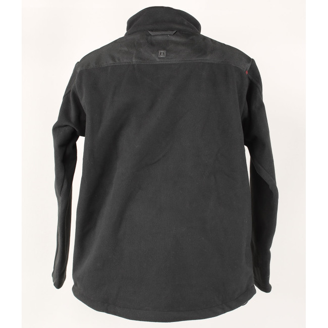 Schwarze Fleecejacke - BETON - LMA - Gebraucht - Guter Zustand - TL