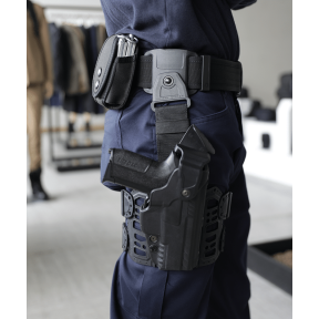 Sangle port mi-cuisse pour plaque tactique - Gk Pro