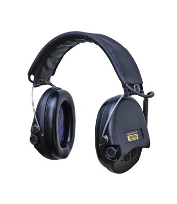 Casque anti-bruit Suprême Pro-X serre-tête cuir noir coussinets mousse - MSA Sordin