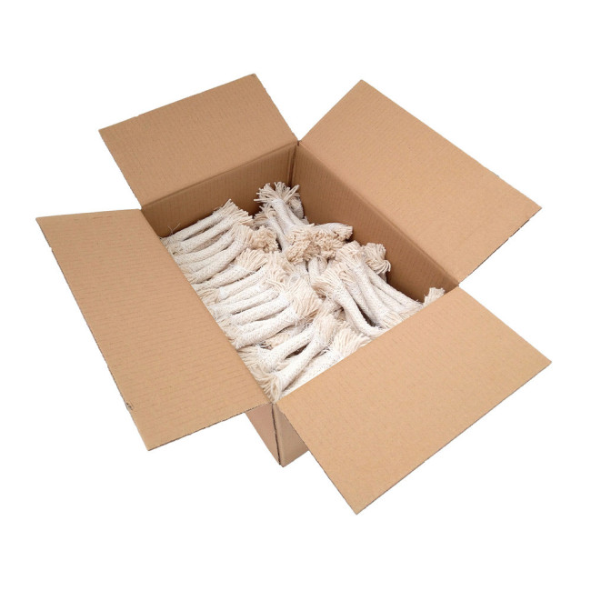 Carton de 250 mèches blanches pour arme calibre 12 - Netarm