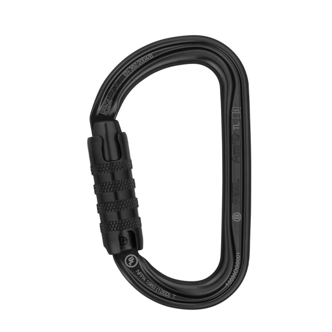 Mousqueton asymétrique léger Am'D à verrouillage Triact-Lock® - Petzl