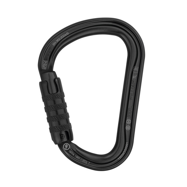 Großer asymmetrischer Karabiner William mit Triact-Lock® Verriegelung - Petzl