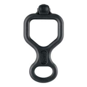 Acht afdalapparaat met anti-brandvinger - Petzl
