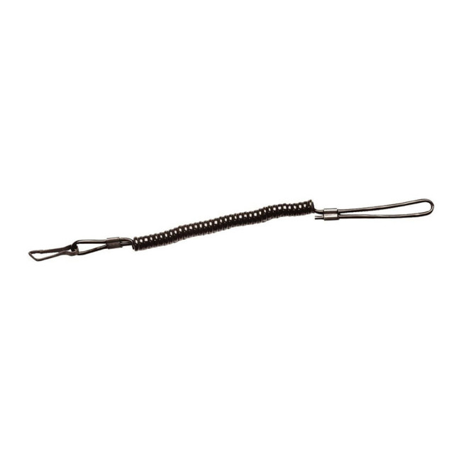 Regulaminowa smycz bezpieczeństwa Kevlar® 120 cm czarna - Cev