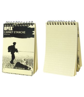 Cahier étanche militaire carnet de notes tactique Mini cahier de poche tous  temps bloc-notes extérieur Camping à faire planificateur de liste