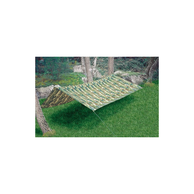 Bâche polyester à coutures étanches 3 x 3 m - Patrol