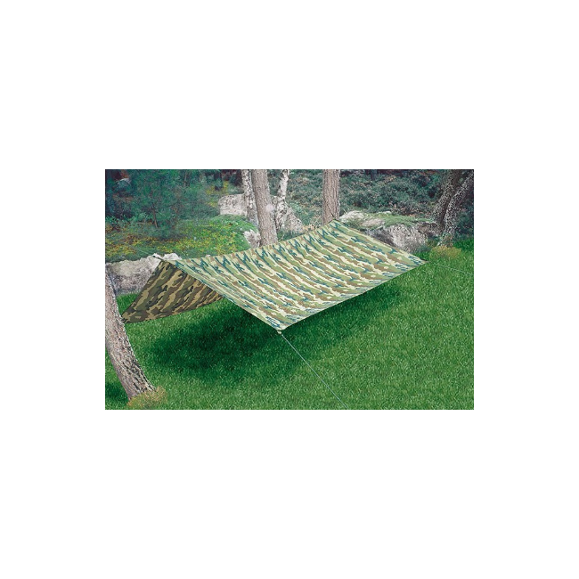 Polyester-Plane mit wasserdichten Nähten 3 x 3 m - Patrol
