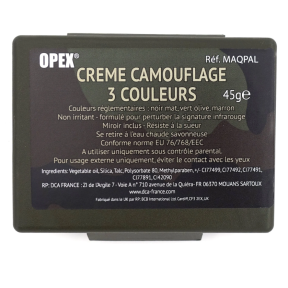 Paleta de crema de camuflaje 3 colores - Patrol Equipement