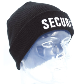 Bonnet maille Thinsulate brodé Sécurite noir - Patrol