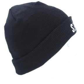 BONNET NOIR MAILLE THINSULATE BRODE SECURITE- Patrol Equipement