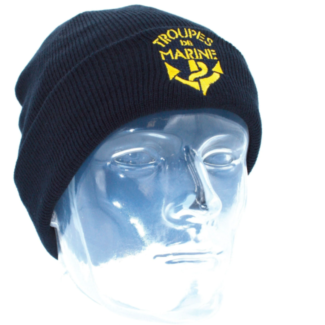 Muts gebreide Thinsulate geborduurd Mariniers blauw - Patrol