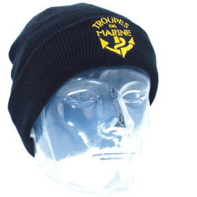 Muts gebreide Thinsulate geborduurd Mariniers blauw - Patrol