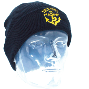 Muts gebreide Thinsulate geborduurd Mariniers blauw - Patrol
