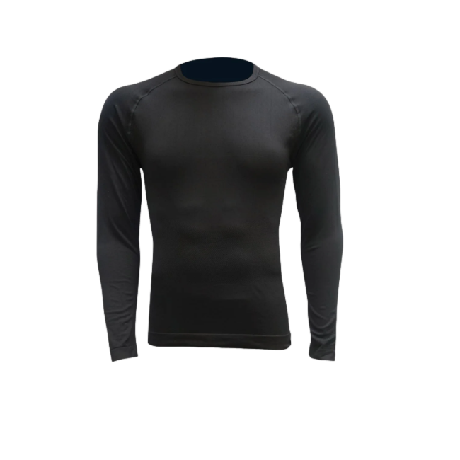 T-shirt z długim rękawem Thermatrek czarny - Patrol