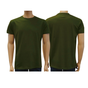 T-shirt militaire à manches courtes en coton vert - Patrol